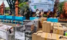 Ribuan Barang Bukti Hasil Kejahatan Dimusnahkan Kejari Sumber
