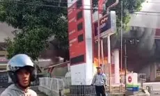 Kebakaran Hebat Landa SPBU di Cimahi, Kerugian Ditaksir Capai Rp1 Miliar