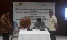 PPJ dan BRINS Beri Perlindungan Asuransi Kios bagi Para Pedagang, Cukup Rp40 ribu Pertahun