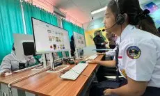 Wujudkan Literasi Tanpa Batas, SMPN 35 Bandung Dilengkapi Perpustakaan Digital