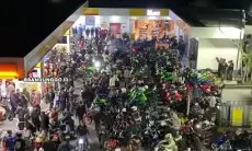 Viral Ratusan Bikers Dua Tak Padati Shell Cihampelas