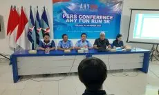 6 Ribu Peserta Ramaikan AHY Fun Run 5K di Bandung, Rangkaian HUT Demokrat ke-24