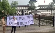 Petani Bogor Datangi Gedung Sate, Protes Dugaan Penyerobotan Lahan oleh Perusahaan