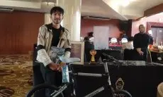 Unik Sepeda Berbahan Sisa Kain Denim Karya Warga Ciganitri Bisa Kurangi Limbah dari Industri Pakaian