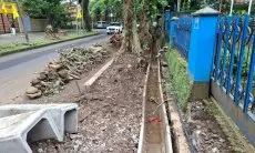 Kontraktor Pembangunan Saluran Drainase di Jalan Tirto Adhi Soerjo Bekerja Serampangan, Sebabkan Pipa Tirta Pakuan Bocor