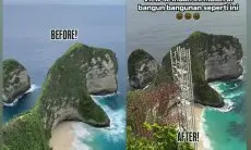 Lift di Nusa Penida Tuai Kecaman, Netizen Sebut Rusak Keindahan Alam Bali