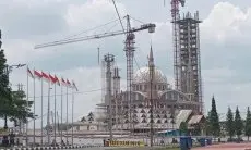 Pembangunan Masjid Raya Pakansari, Bupati dan Ulama Bogor Berikan Tambahan Waktu kepada Penyedia Jasa