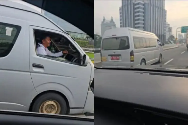 Viral! Sopir Mobil Diduga Plat Merah di Cilandak Ngamuk dan Ancam Warga