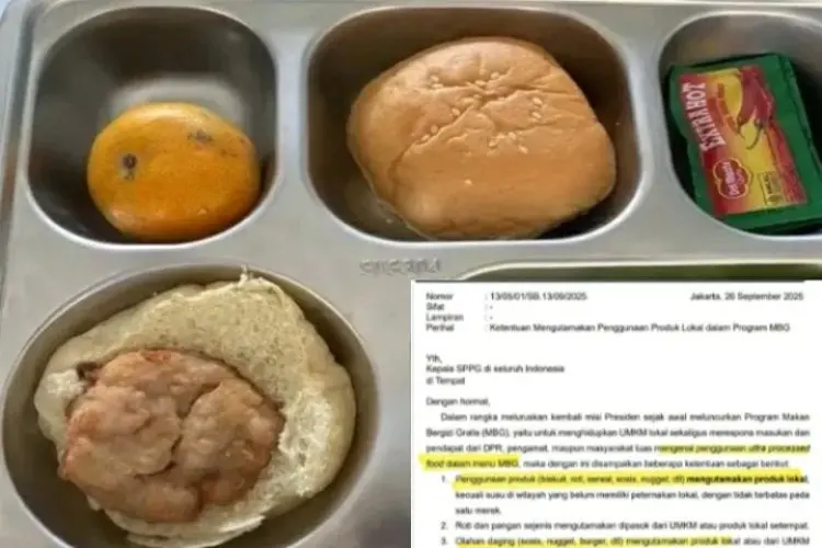 Surat Edaran BGN Soal UPF dalam Program MBG Tuai Kontroversi, Netizen Geram