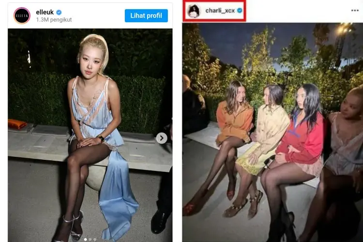 Charlie XCX Picu Kemarahan saat Elle UK Mencoba Memperbaiki Sikap Mereka pada Rose BLACKPINK