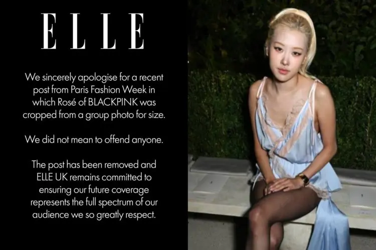 Elle UK Minta Maaf Usai Hilangkan Rose BLACKPINK dari Foto Duta Saint Laurent