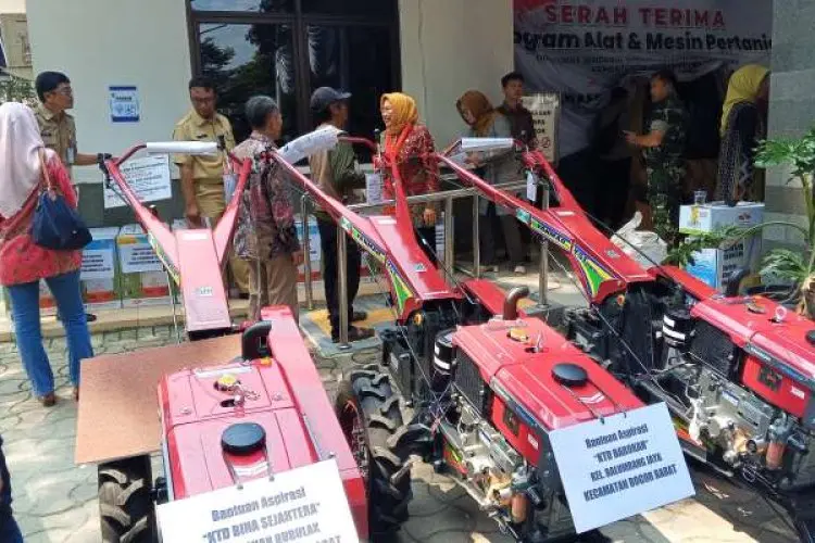 Salurkan Alsintan Bantuan Pusat, Pemkab Sumedang Perkuat Pengawasan