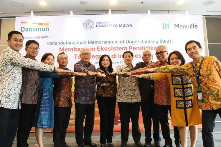 Danamon, Manulife Indonesia dan Universitas Prasetiya Mulya Kolaborasi Siapkan Generasi Unggul