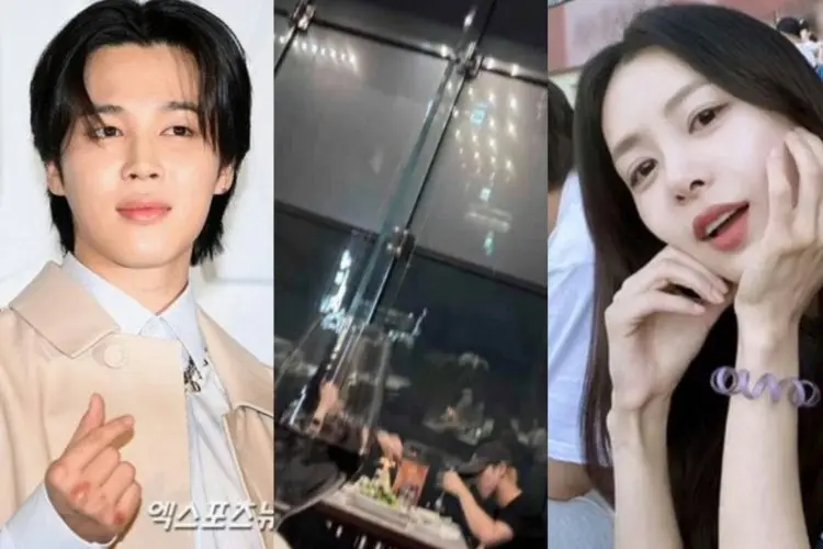 Kembali Bikin Heboh, Beredar Foto Diduga Jimin BTS dan Song Da Eun Tengah Makan Malam Bersama
