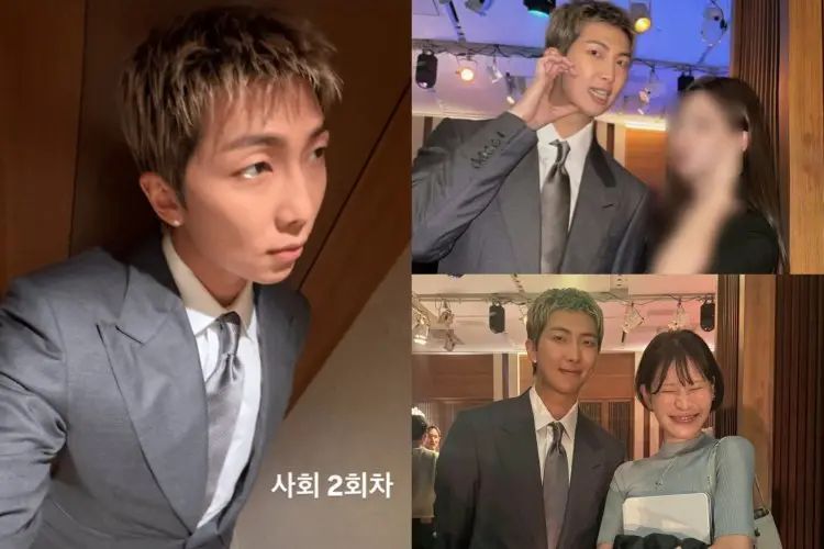 RM BTS Kembali jadi MC Pernikahan Usai Pendapatnya Tentang Menikah dan Menjadi Orang Tua Viral