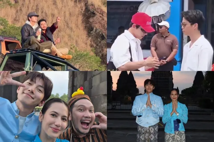 Habis dari Bali Terbang ke Yogyakarta, Ji Chang Wook Liburan Bareng Artis Indonesia dari Dikta sampai Pevita Pearce
