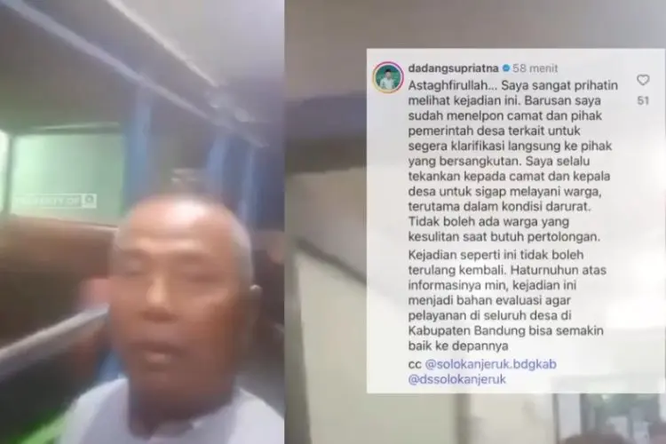 Viral Pasien di Bandung Dibawa dengan Odong-Odong