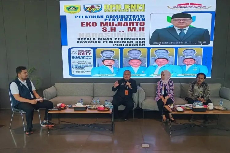 KNPI Bogor Digandeng DPKPP, Anak Muda Dijadikan Agen Edukasi Pertanahan