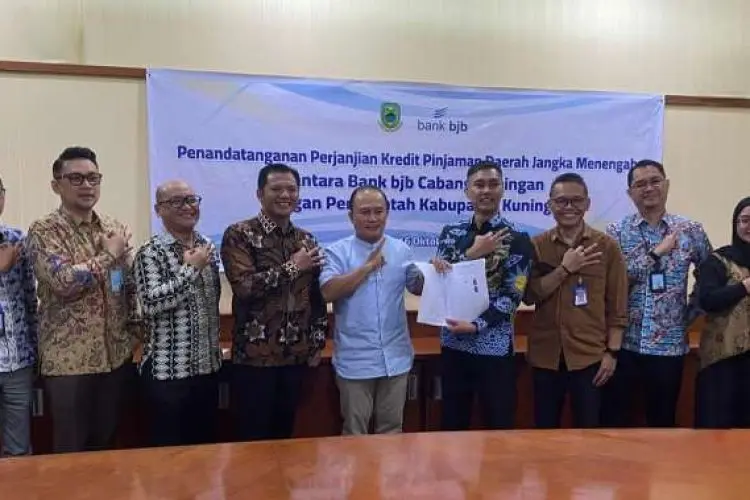 bank bjb Perkuat Sinergi dengan Pemkab Kuningan Lewat Pinjaman Daerah