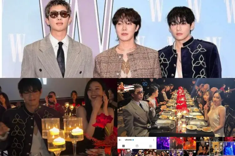 Tampil di Acara Amal Kanker Payudara W Korea hingga Nikmati Pesta, RM, J-Hope dan V BTS Dikritik