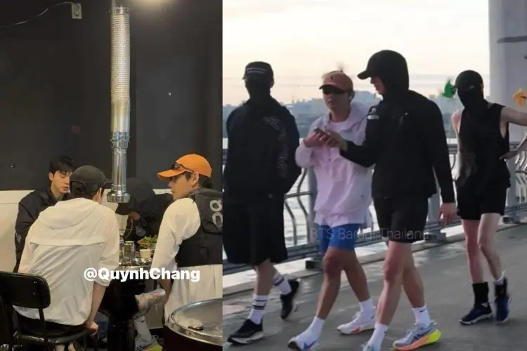 Bukan hanya dengan Wooga Squad, V BTS Terlibat dengan Circel Baru Bareng Song Kang dan Jaehyun NCT