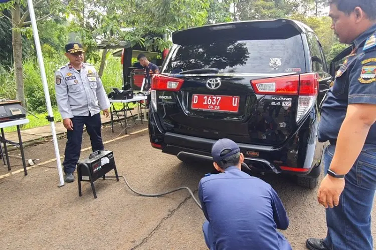 Wujudkan Program Langit Biru, Dishub KBB Kembali Intensifkan Kegiatan Uji Emisi  