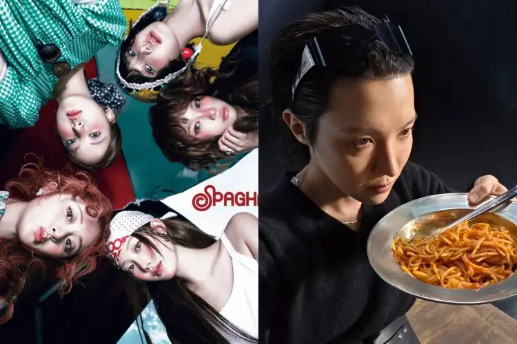 LE SSERAFIM Sindir para Haters Lewat Comeback 'SPAGHETTI' Kolaborasi dengan J-Hope BTS