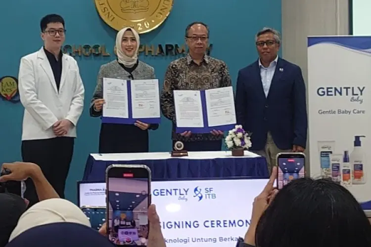 Bersama Alumni, ITB Kembangkan Riset Teknologi Perawatan Kulit Bayi 
