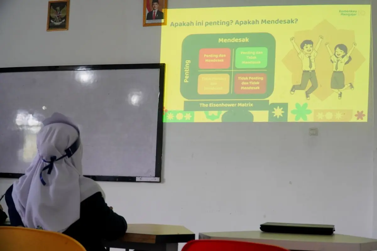 FOTO: Sekolah Darul Hikam Gelar Kemenkeu Mengajar 10