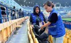 Persib Berhasil Kelola 8 Ton Sampah dari 4 Laga Kandang