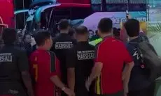 Suasana Mencekam, Pemain dan Bobotoh Persib Bandung Sempat Tertahan di Stadion Petaling Jaya Malaysia