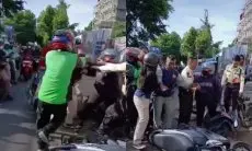 Viral! Dua Emak-Emak Adu Mulut di Jalan Ampera Usai Tabrakan Motor, Begini Reaksi Warganet