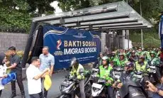 Kantor Imigrasi Bogor Bagikan Sembako dan Gelar Donor Darah