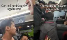 Pria Mengaku Nabi Bikin Ricuh di Bus Jurusan Blitar, Video Viral Picu Beragam Reaksi Warganet