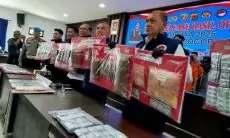 Polresta Bogor Kota Berhasil Ringkus Bandar Tembakau Sintetis Lintas Daerah, Rumah Kontrakan Jadi Tempat Produksi