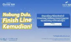 Nabung Dulu di bank bjb, Finish Line Kemudian di Bandung Culture Run 