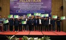 Panaskan Mesin Politik, 460 Pengurus DPC Karawang Dilantik