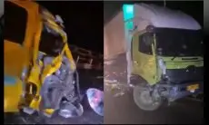 Kecelakaan Maut Angkot vs Truk Tronton di Jembatan Rajamandala, Tiga Penumpang Tewas