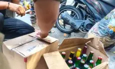 Ribuan Obat Daftar G dan 134 Botol Minuman Keras Disita Satpol PP Kota Bandung
