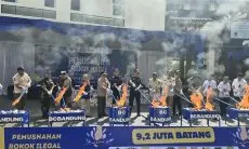 Bea Cukai Bandung Musnahkan 9,2 Juta Rokok Ilegal