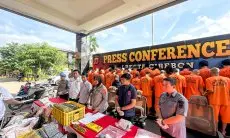 Polresta Cirebon Ungkap 24 Kasus Tindak Pidana dan Amankan 31 Tersangka