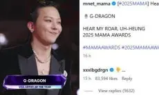 Penampilannya di MAMA Awards 2025 Dapat Banyak Kritikan, Begini Respon G-Dragon BIGBANG