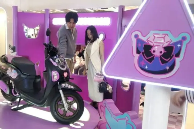 AHM Hadirkan Scoopy Kuromi Limited Edition untuk Pasar Bandung