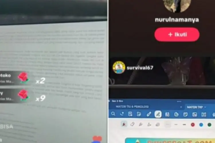 Viral Peserta TKA 2025 Live TikTok, Diduga Sengaja Bocorkan Soal