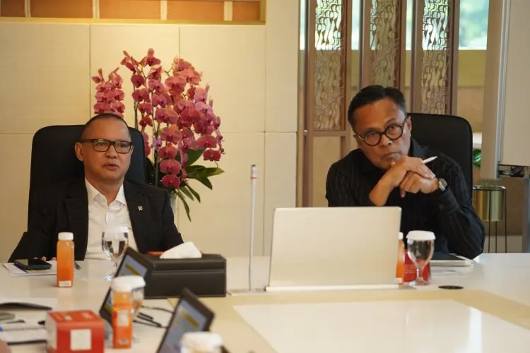 Menteri Mukhtarudin Bertemu Kepala BP BUMN Dony Oskaria Bahas Pengiriman Pekerja Migran Berkualitas