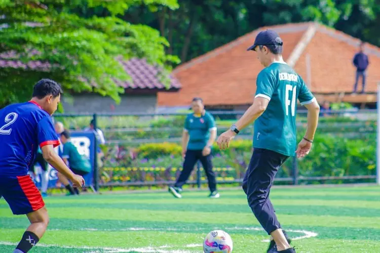 Usai Direvitalisasi Selama 3 Bulan, Lapangan Mini Soccer Manunggal Kembali Dibuka
