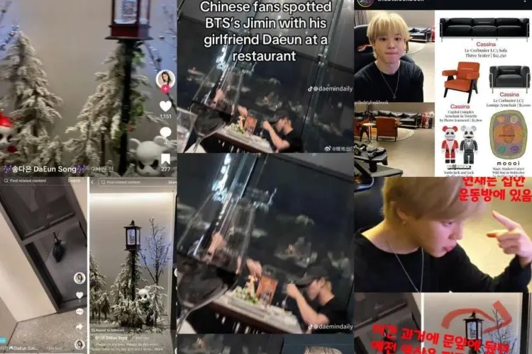 Netizen Curiga Jimin BTS dan Song Da Eun Masih Berhubungan