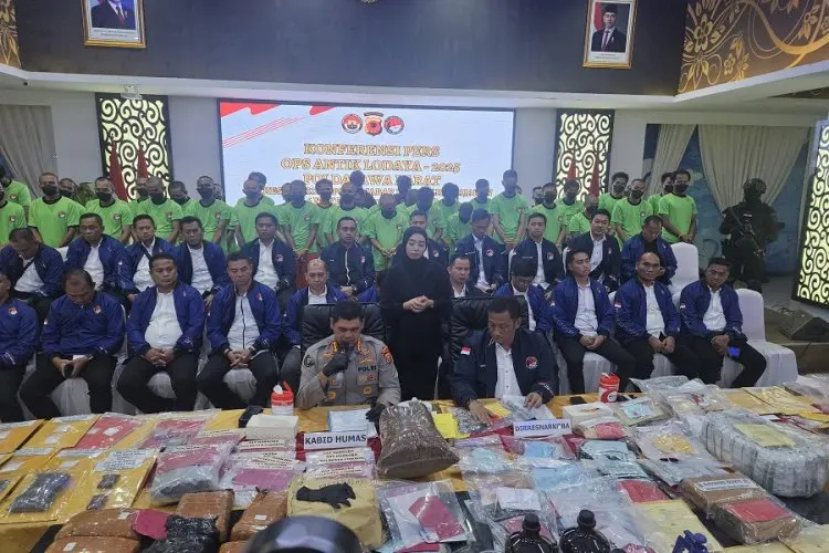Ops Antik Lodaya 2025, Tekan Peredaran Narkoba dan Obat-obatan