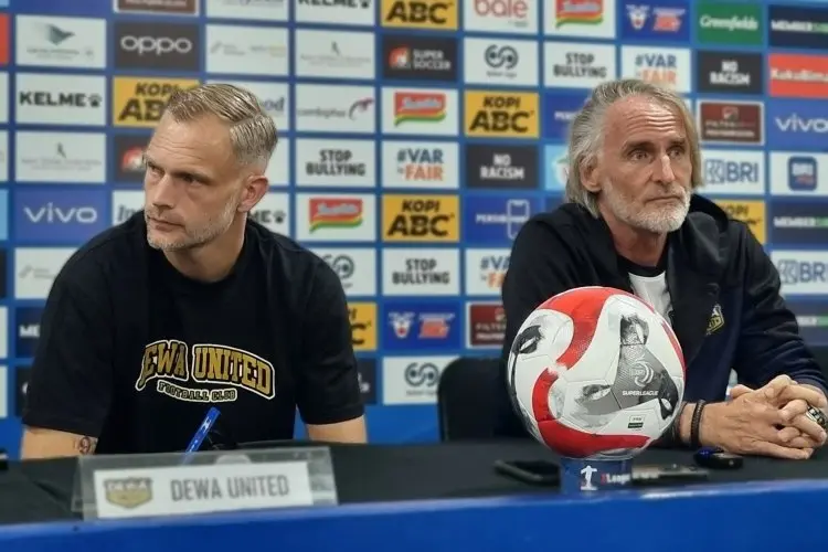 Dewa United Singgung Manchester United dan Ajax Amsterdam Jelang Lawan Persib Bandung