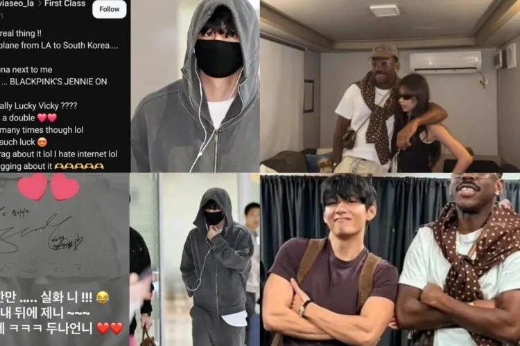 Sama-sama Ada di LA, Jennie BLACKPINK dan V BTS Kembali Dituduh Kencan